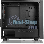 Компьютерный корпус Thermaltake Versa H18 Window черный без БП mATX 2xUSB 2.0 1xUSB 3.0 audio bott PSU