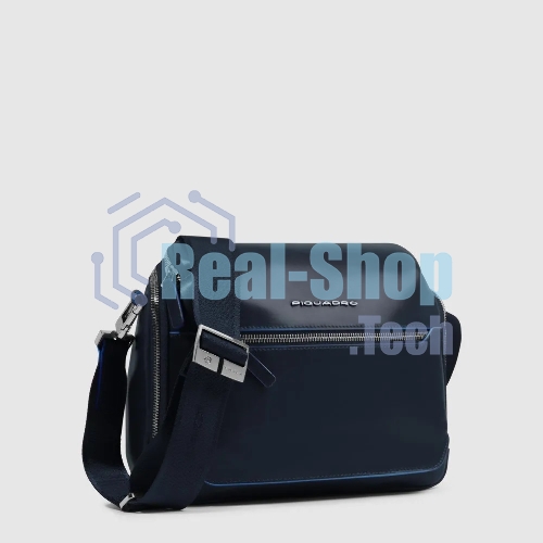 Сумка Piquadro Blue Square CA6900B2/BLU2 темно-синяя натур.кожа