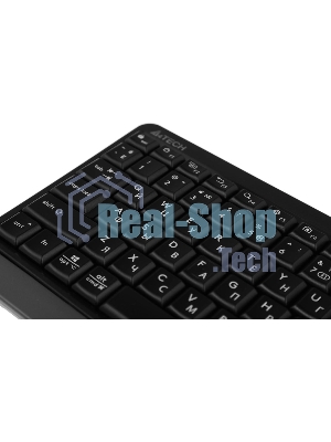 Клавиатура беспроводная A4Tech Fstyler FBK11, USB, Bluetooth/Радиоканал, черный/серый