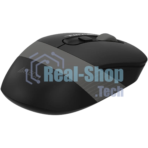 Мышь беспроводная A4Tech Fstyler FG10S черный/серый, 2000 dpi, радиоканал, USB, кнопки - 4
