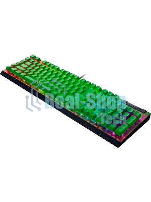 Клавиатура Razer BlackWidow V4 X Green Switch Minecraft Edition проводная, USB Type-A, зеленый