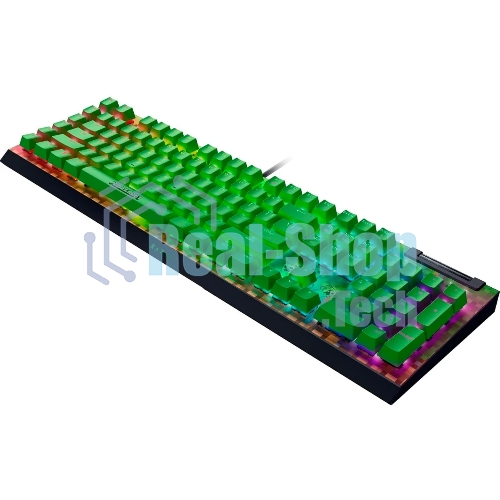 Клавиатура Razer BlackWidow V4 X Green Switch Minecraft Edition проводная, USB Type-A, зеленый