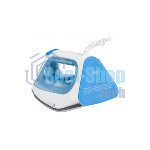 Утюг Braun SI3053BL голубой/белый, 2400 Вт, 45 г/мин, 170 г/мин, 270 мл