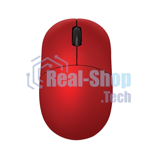 Мышь проводная Qumo Simple Office M92 красный, 1000 dpi, USB, кнопки - 3