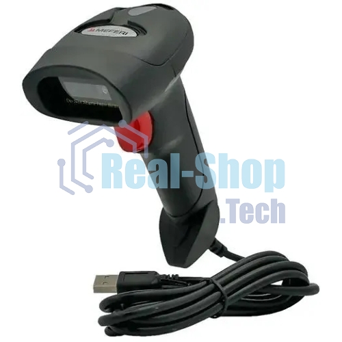 Сканер штрих-кода ручной Meferi MS25C (MS25C-HL5OWWST) 1D/2D, проводной, USB, черный