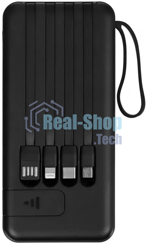 Портативный аккумулятор Tecno OnGO L101 10000mAh 12W 2.4A 2xUSB-A/USB-C черный
