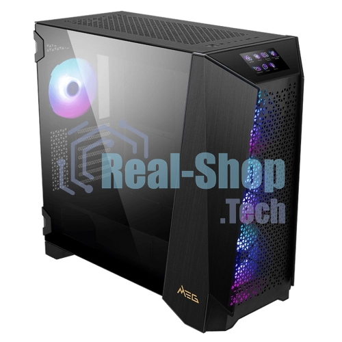 Компьютерный корпус MSI MEG PROSPECT 700R Mid-Tower, E-ATX, 2xUSB 3.2, 1xUSB-C, Audio I/O, 4x140 ARGb fan, Laminated Tempered Glass, (41556)