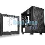 Компьютерный корпус Thermaltake Versa H18 Window черный без БП mATX 2xUSB 2.0 1xUSB 3.0 audio bott PSU