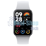 Фитнес-браслет Xiaomi Smart Band 8 Pro, 1.74 дюйм, AMOLED, Bluetooth, 5ATM, серый