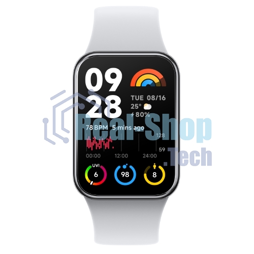 Фитнес-браслет Xiaomi Smart Band 8 Pro, 1.74 дюйм, AMOLED, Bluetooth, 5ATM, серый