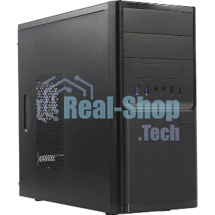 Компьютерный корпус InWin POWERMAN ES701BK USB 3.0 (Mini Tower, mATX, 450W PM-450ATX, USB 3.0x2, USBx2 + Audio, черный)