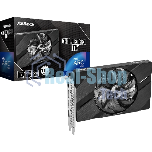 Видеокарта ASRock Arc A380 Challenger ITX 6G OC