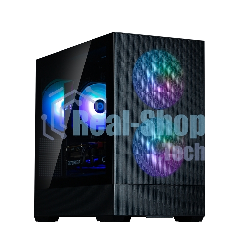 Компьютерный корпус ZALMAN P30 AIR, MATX, BLACK, WINDOW, 2xCombo (3.5'' or 2.5''), 3x2.5