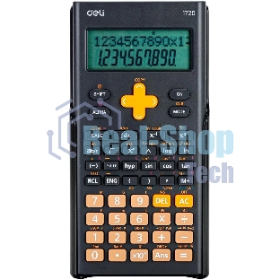 Калькулятор научный Deli E1720-black черный 12-разр.