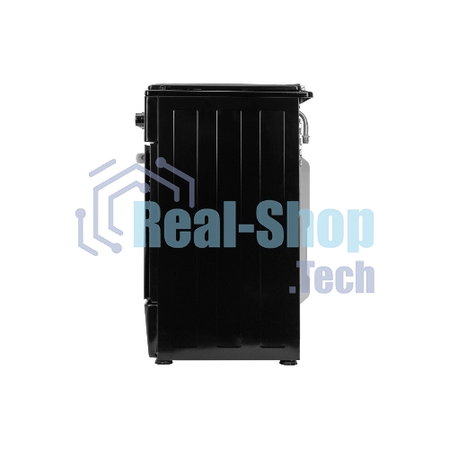 Плита газовая Kraft KF-FSK5301GbL черный, конфорок 4 газовых, духовка 58 л, 50 см x 85.5 см x 55.6 см