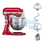 Миксер с подъемной чашей KitchenAid 5KSM7990XEER Professional 6.9 л красный