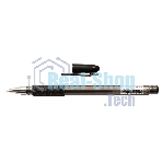 Ручка гелевая Silwerhof ADVANCE 026158-02 d=0.5мм, черные чернила, коробка картонная, сменный стержень, линия 0.3мм, резиновая манжета
