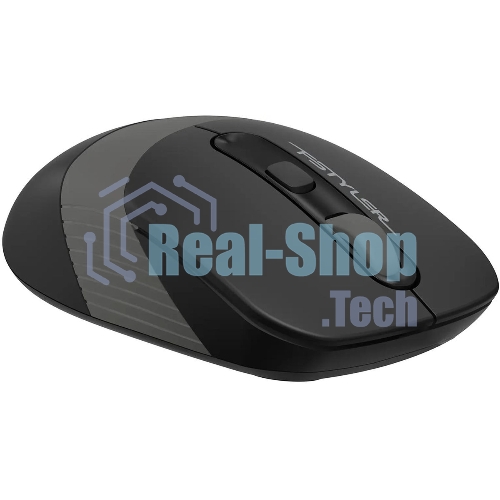 Мышь беспроводная A4Tech Fstyler FG10S черный/серый, 2000 dpi, радиоканал, USB, кнопки - 4