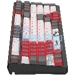 Клавиатура A4Tech Bloody S98 Naraka BLMS Plus проводная, USB Type-A, чёрный/красный