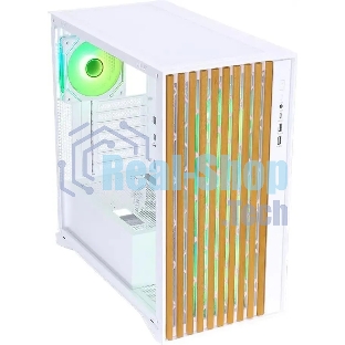 Компьютерный корпус Aerocool/Formula TimberLine T0 белый без БП mATX 6x120мм 6x140мм 2xUSB3.0 audio