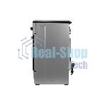 Плита комбинированная Kraft KF-FSK5302ES серый, конфорок 4 газовых, духовка 58 л, 50 см x 85.5 см x 55 см