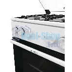 Плита комбинированная Gorenje GK5A21WH белый, конфорок 4 газовых, духовка 68 л, 50 см x 85 см x 59.4 см