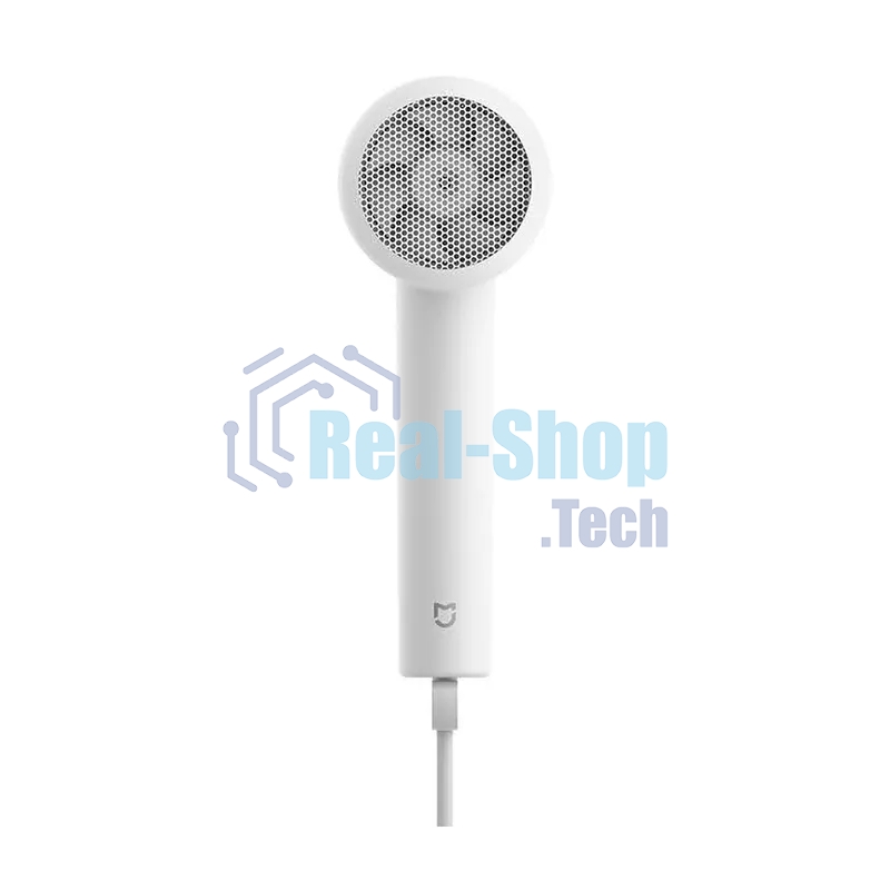 Фен Xiaomi Mi Ionic Hair Dryer H300 белый/серый, 1600 Вт, компактный, ионизация