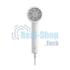 Фен Xiaomi Mi Ionic Hair Dryer H300 белый/серый, 1600 Вт, компактный, ионизация