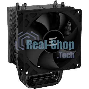 Кулер ZALMAN CNPS4X BLACK V2, 92мм FAN, 3 HEAT PIPES, 4-PIN PWM, 800-2000 RPM, 29DBA, HYDRO BEARING, LGA1851/1700, AM5/AM4, screw type installation