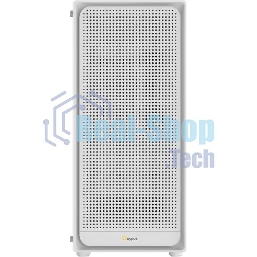 Компьютерный корпус Ocypus Gaммa C50 без БП белый (Gaммa-C50-WHG000XX-GL)