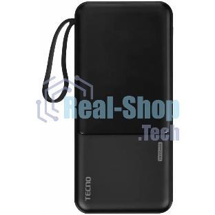 Портативный аккумулятор Tecno OnGO L101 10000mAh 12W 2.4A 2xUSB-A/USB-C черный