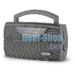 Радиоприемник Vitek VT-3591 (GY) LED индикатор Телескопическая антенна Тип батареек	UM-1