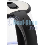 Чайник электрический Starwind SKG4777 1.8 л, 2000 Вт, черный/прозрачный (корпус: стекло)