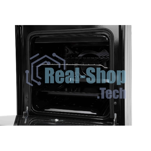 Плита газовая Kraft KF-FSK5301GbL черный, конфорок 4 газовых, духовка 58 л, 50 см x 85.5 см x 55.6 см