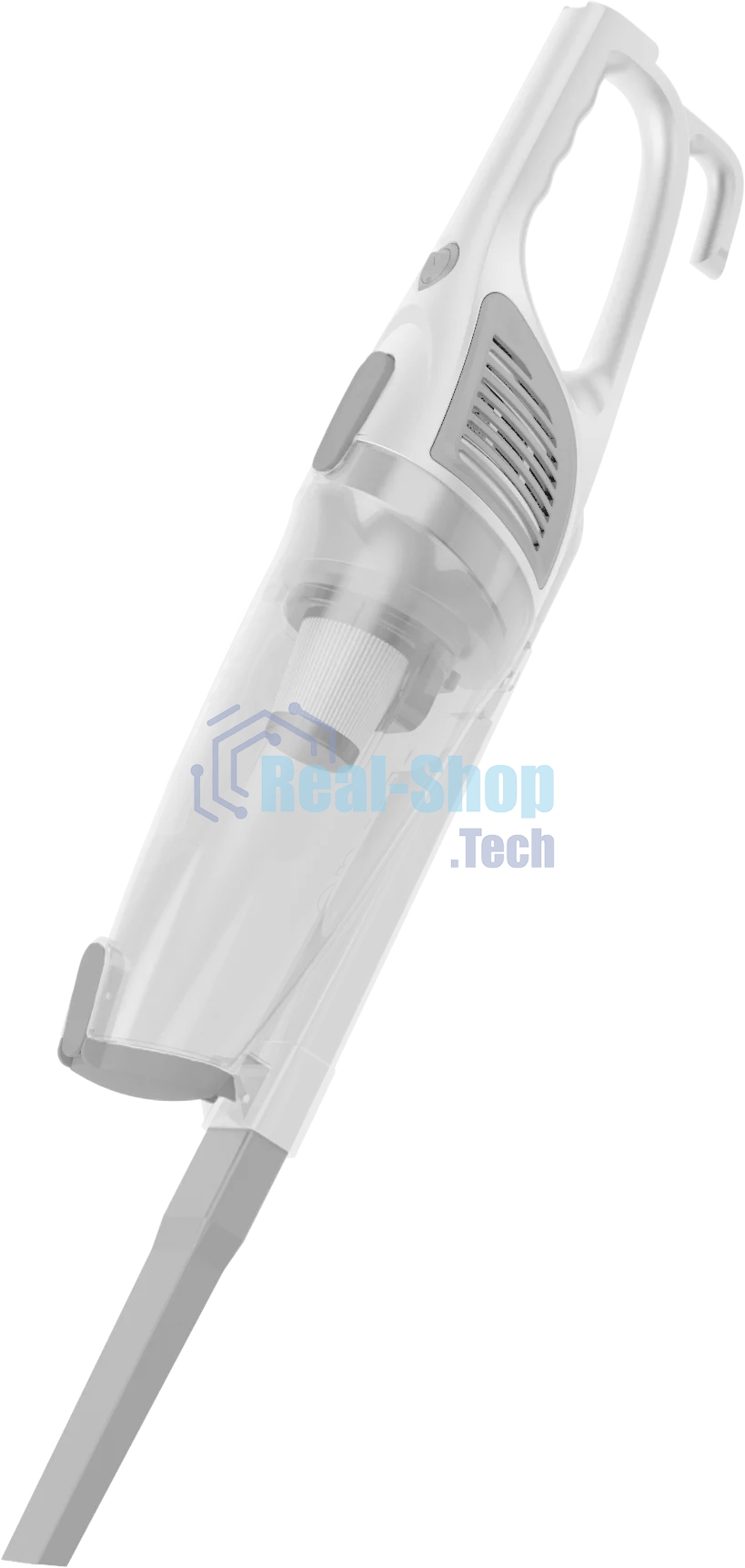 Пылесос вертикальный Topdevice CVC100 белый, питание от сети, 600 Вт, уборка сухая, пылесборник 1,2 л