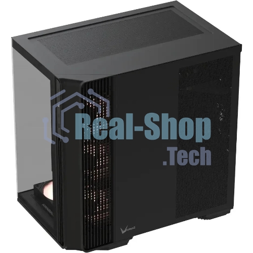 Компьютерный корпус Formula V Line Crystal Z7 PA Black, ATX, TYPE-C*1, USB3.0*1, Front+Side Glass, SIDE 3x PERFORMANCE ARGB, REAR 2x PERFORMANCE ARGB