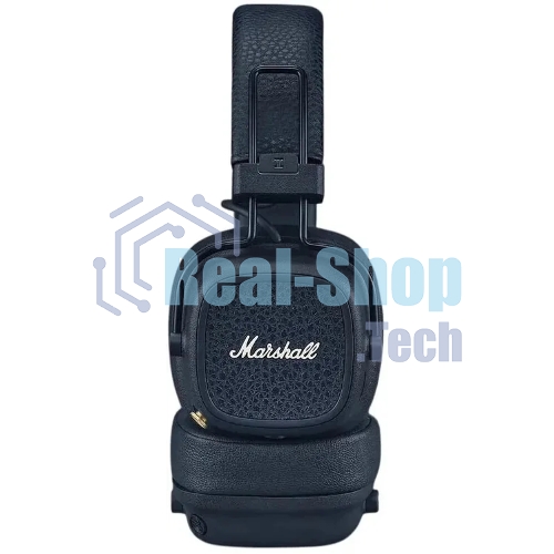 Беспроводные/проводные наушники Marshall Major V синий, накладные, Bluetooth + проводной, беспроводная зарядка, до 100 ч