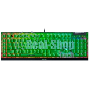 Клавиатура Razer BlackWidow V4 X Green Switch Minecraft Edition проводная, USB Type-A, зеленый