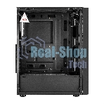 Компьютерный корпус Miditower ExeGate EVO-9211-800NPX (ATX, БП 800NPX с вент. 12см, с окном, 2хUSB+1хUSB3.0, HD аудио, черный, 1 вент. с RGb подсветкой)