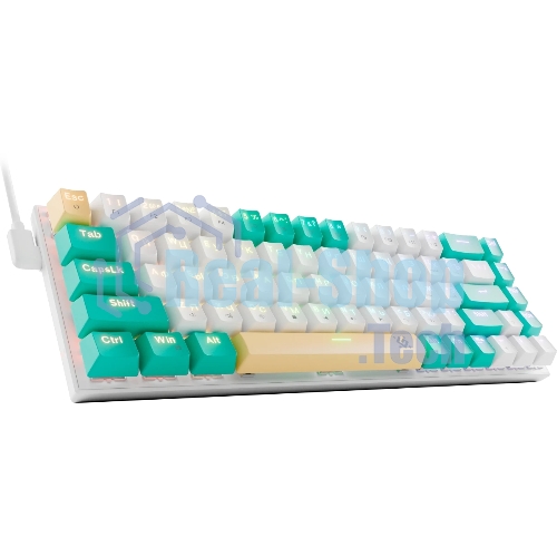 Клавиатура Defender Vexx Pro GK-084 проводная, USB Type-A, белый