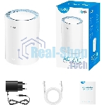 Бесшовный Mesh роутер Cudy M1200(1-Pack) AC1200 10/100BASE-TX белый