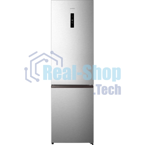 Холодильник Gorenje NRK620FAXL4 серый двухкамерный 238/86л морозилка снизу, No Frost
