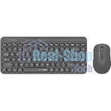 Комплект клавиатура+мышь A4Tech FStyler FG3200 Air2 беспроводной, USB, 2000 DPI, серый
