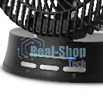 Вентилятор Coolfort CF-2000 черный, напольный, 5 Вт, 3 скорости, 14.7 см