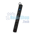 Сетевой фильтр Smartbuy (SBSP-30K-Pro) - 6 роз х3,0 м - черный