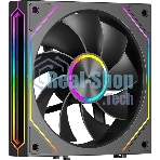 Вентилятор для корпуса PcCooler F3 X120R BK Reverse ARGB 120х120x25 черный 4-pin 28.4дБ (F3 X120R ARGB BK) Ret