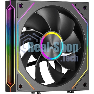 Вентилятор для корпуса PcCooler F3 X120R BK Reverse ARGB 120х120x25 черный 4-pin 28.4дБ (F3 X120R ARGB BK) Ret