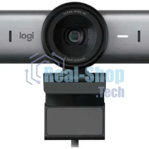 Веб-камера Logitech MX Brio черный 8.5Mpix (3840x2160) USB3.0 с микрофоном (960-001549)