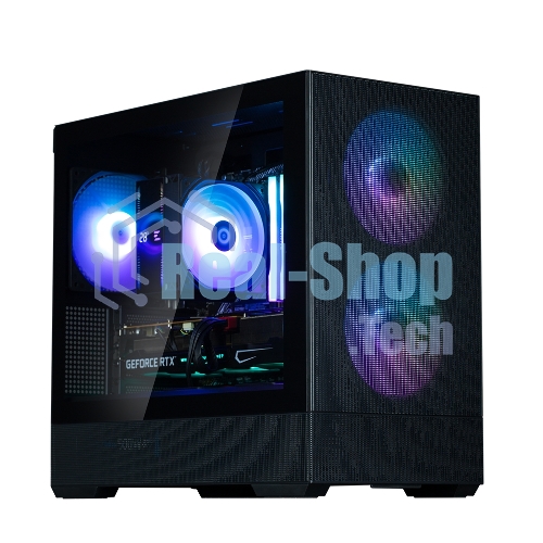 Компьютерный корпус ZALMAN P30 AIR, MATX, BLACK, WINDOW, 2xCombo (3.5'' or 2.5''), 3x2.5