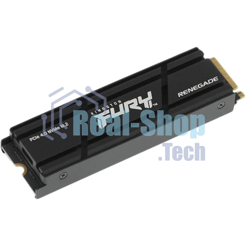 Накопитель SSD Kingston Fury Renegade, 4Tb, PCIe 4.0 x4, M.2 2280, NVMe, R/W 7300/7000, с радиатором